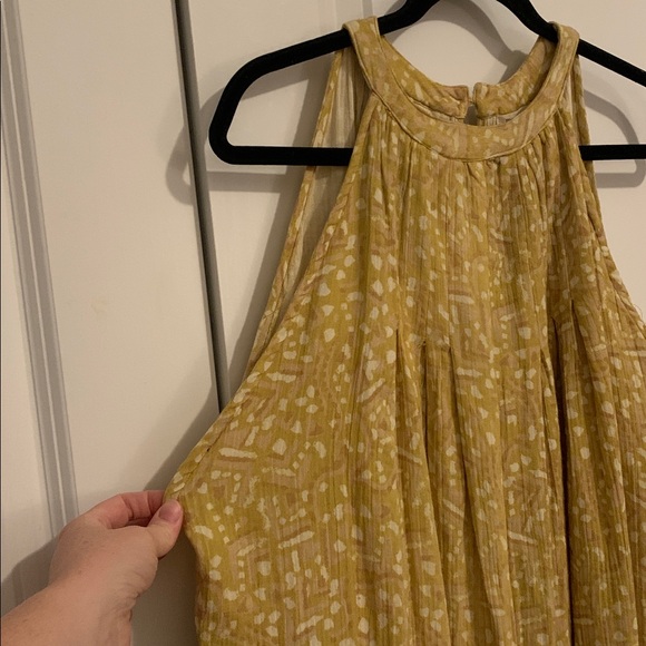Cost Plus World Market Mustard Jumpsuit - Picture 4 of 8